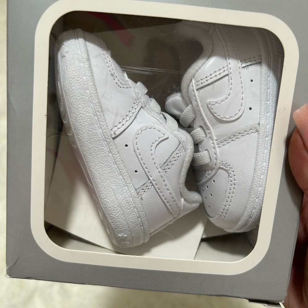 Nike White Baby Walker Shoes